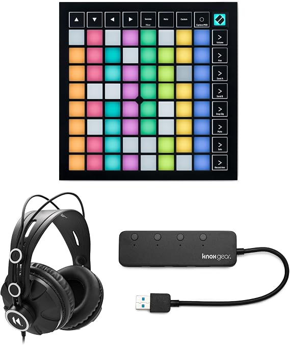 Novation Launchpad X Grid Controller for Ableton Live Bundle