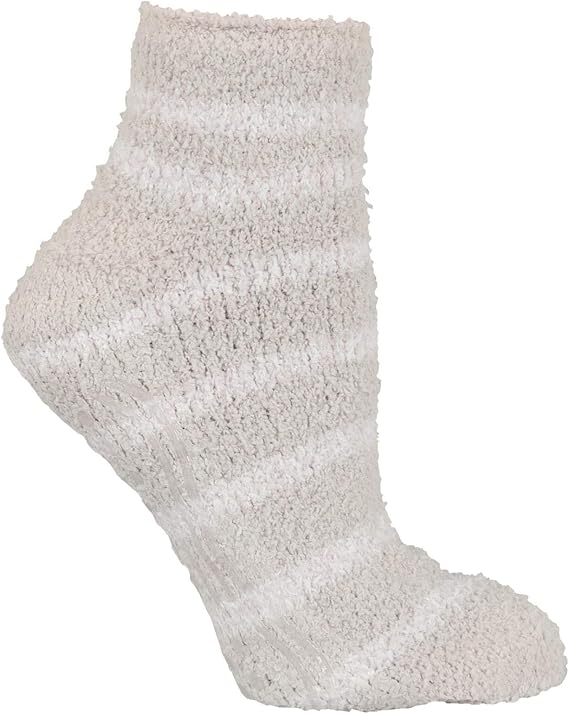 Dr. Scholl's Women's Low Cut Soothing Spa Socks - Lavender & Vitamin E Infused - 2 & 3 Pairs - Bottom Grippers
