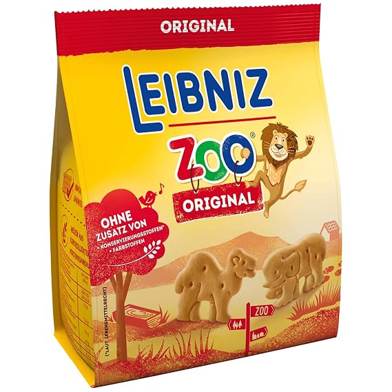 Bahlsen Leibniz Zoo Biscuit 100g.
