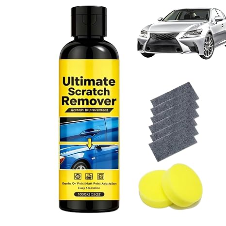 Professional Car Scratch Remover Kit, Ultimate Nano Car Scratch Repair Polish for Vehicles, Deep Scratch and Swirl Remover for Auto Paint (1)