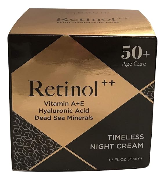 Edom Retinol ++ Timeless Night Cream For 50+, 1.7 Fluid Ounce
