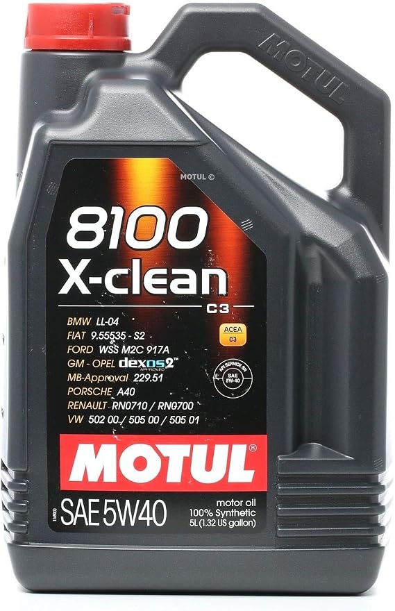 Motul 8100 X-clean 5w40 5 Lİtre