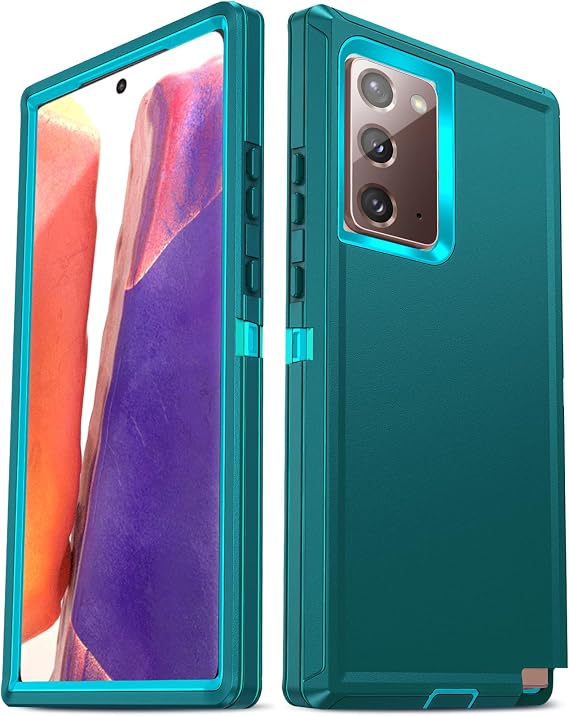 LeYi for Note-20 Case: Not Fit Ultra, 3 in 1 Full Body Protect, Teal