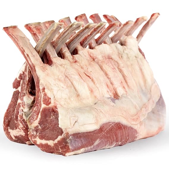 MARKY'S Bone-in Frenched Rack Lamb Chops Ribs - 16 Ribs - 2.5 lb / 1.1 kg