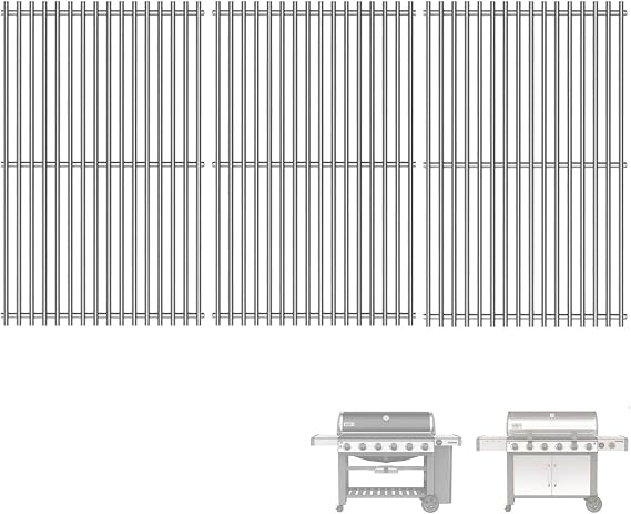 Stainless Steel Grill Grates for Weber Genesis II 600 Series Grill Parts
