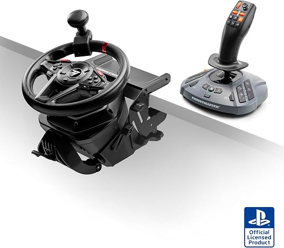 Thrustmaster T128 SimTask ファーミングパック - 農業ホイールバンドル - PS5 & PC