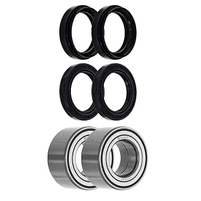 NICHE Wheel Bearing Seal Kit for Kawasaki Prairie 360 Bayou 300 400 Brute Force 650 750