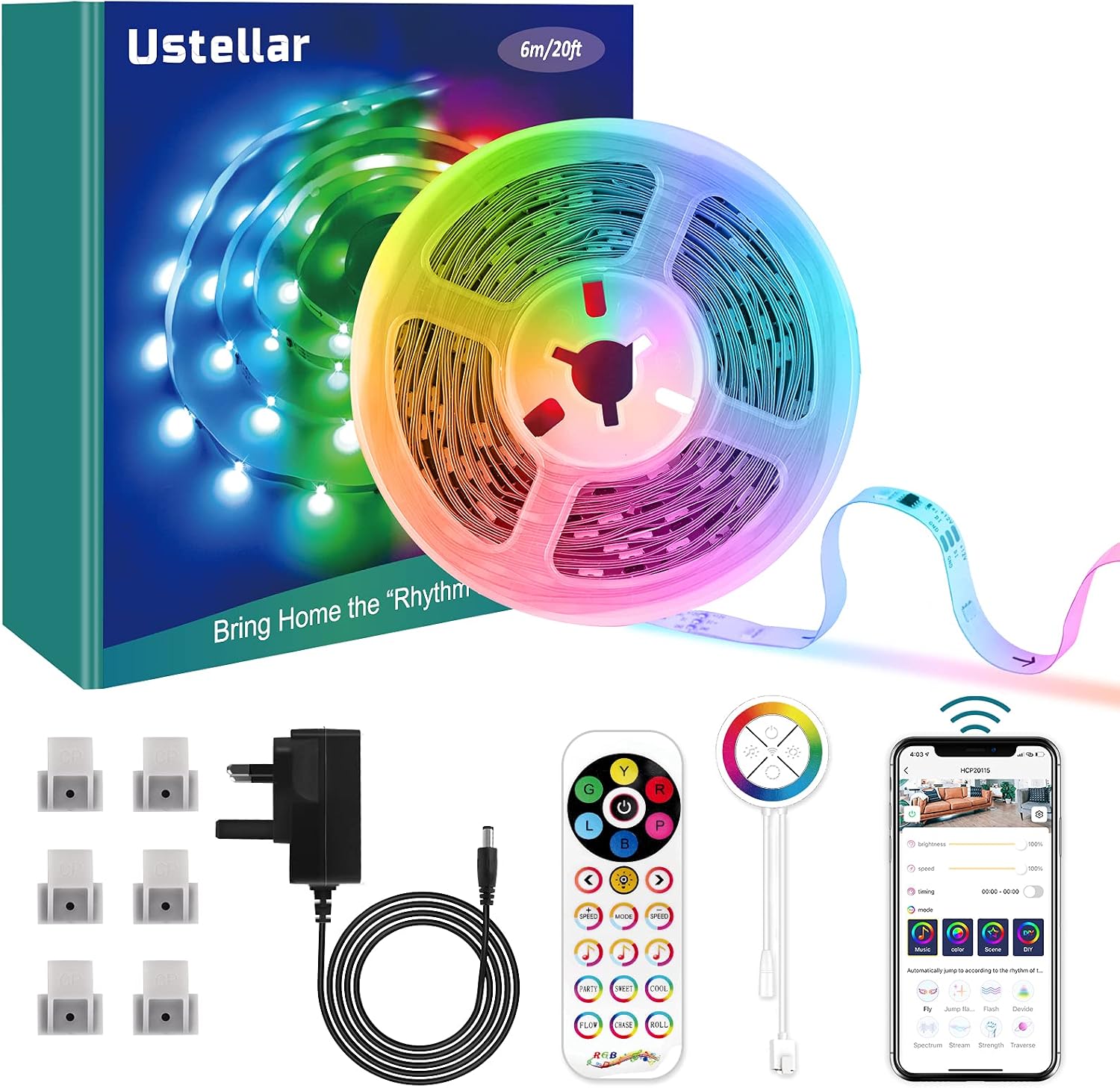 Ustellar LED Strip Light