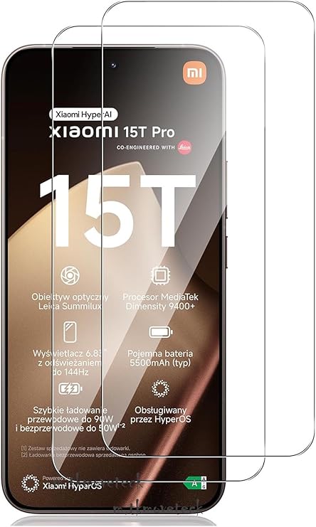 CONSTRAIN - Xiaomi Mi 15T - Mi 15T Pro ile Uyumlu Ekran Koruyucu Kırılmaz Cam 9H Temperli Ekran Camı Şeffaf Passifik