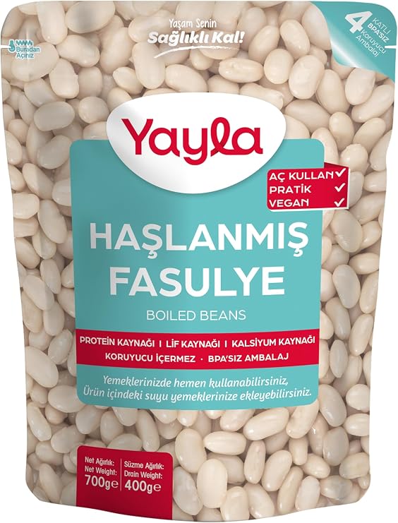 yayla Boiled Beans 700 gr Single Package