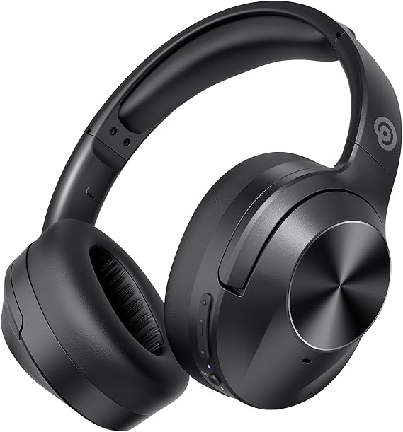 vibeadio HD Ses ile Profesyonel Seviyeli Hibrit Aktif Gürültü Önleyici Kulaklıkları Yükseltin, Kulak Üzerinden Kablosuz Bluetooth Kulaklıklar Eşitsiz Konfor, Canlı Derin Bas, Ev Ofis Seyahat Doğum Günü