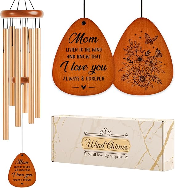 Gifts for Mom Wind Chimes, Moms Birthday Gifts