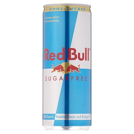 Red Bull Energy Drink Sugarfree Disposable Tin (1 x 250 ml)