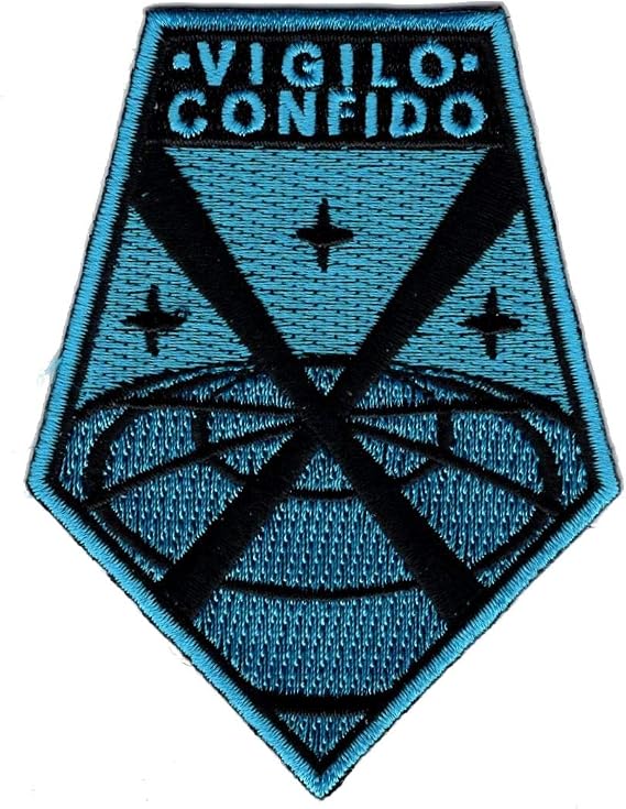 Vigilo Confido Crew Uniform 3.5 Inch Hook Fastener Patch