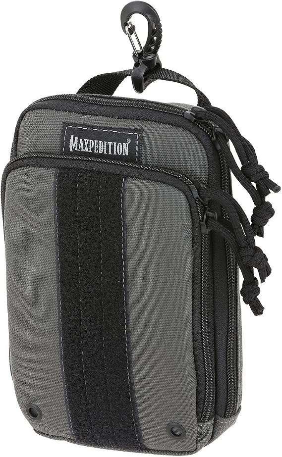 Maxpedition Ziphook Pocket Organizer, Large, Wolf Gray