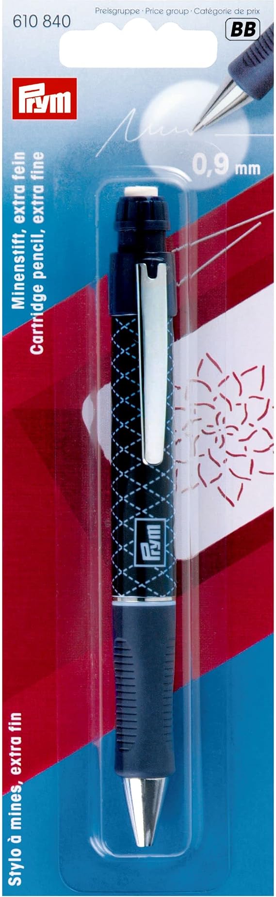 Prym Mechanical Fabric Pencil, White