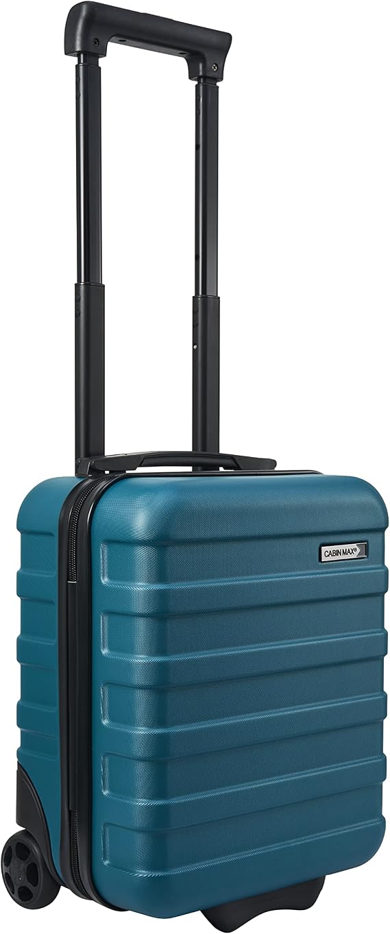 Cabin Max Anode 24L TwinWheel 40x30x20cm Ryanair Wizz Air Easyjet Underseat Cabin Trolley Case (Endless Sea 40 x 30 x 20)