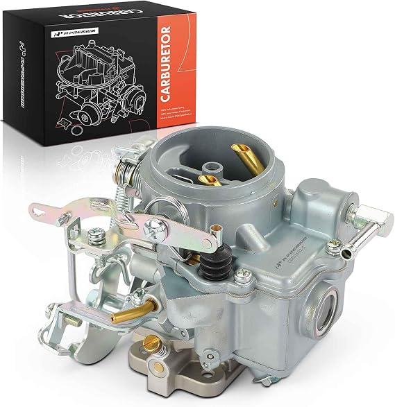 A-Premium 2 Barrel Carburetor Compatible with Nissan | for Datsun Sunny B210 A12 engines, Vanette 1978-1979, Sunny 1966-1982, Pulsar 1977-1980, Cherry 1970-1978, Mechanical Choke