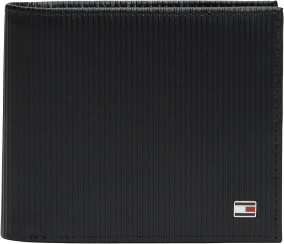 Tommy Hilfiger TH FLAG CC AND COIN Erkek Cüzdan Black OS