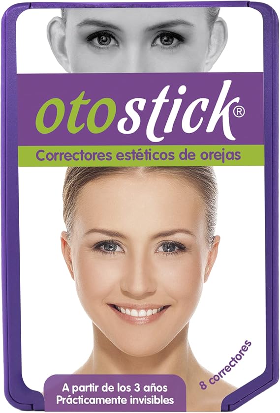 otostick Cosmetic Ear Correctors | Pin back your ears with transparent silicone orthotics | Very discreet ear correctors suitable for all ages