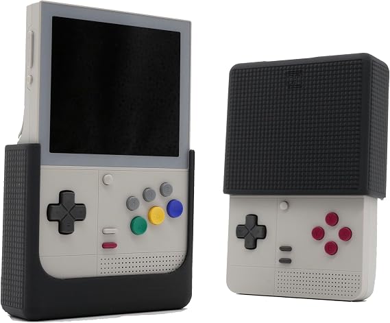 Felt Grip for Retroid Pocket Classic Screen Protector and Ergnomic Support for RP Classic with GBC Feel Thick Handles or Slim Travel Case - Choose your Style (Slim)