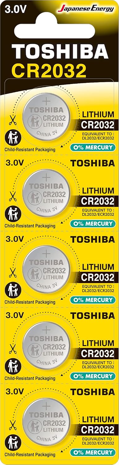 Toshiba Cr 2032 Lithium 5 Battery