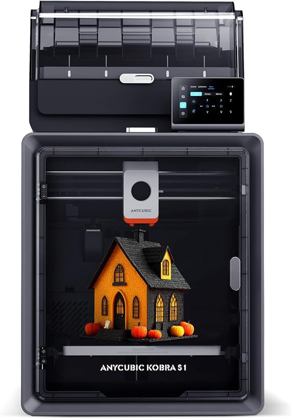 Anycubic Kobra S1 Combo 3D printer Multicolor Printing dry