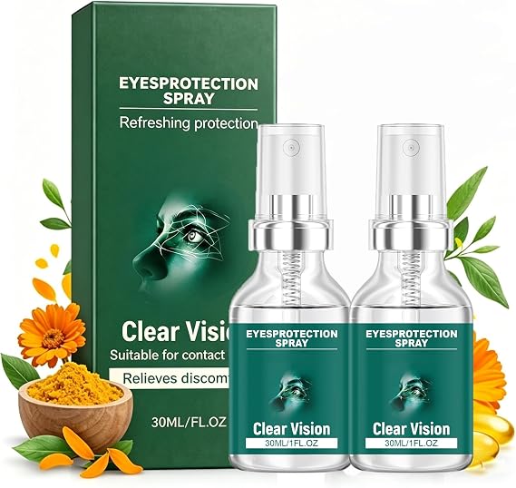 Lutein Eye Spray, Eye Spray for Dry Eyes with Lutein, Calendula & Vitamin E, Refreshing Ey-e Care Mist, Lightweight Hydrating, Gentle Vision Care for Tired, Daily Comfort