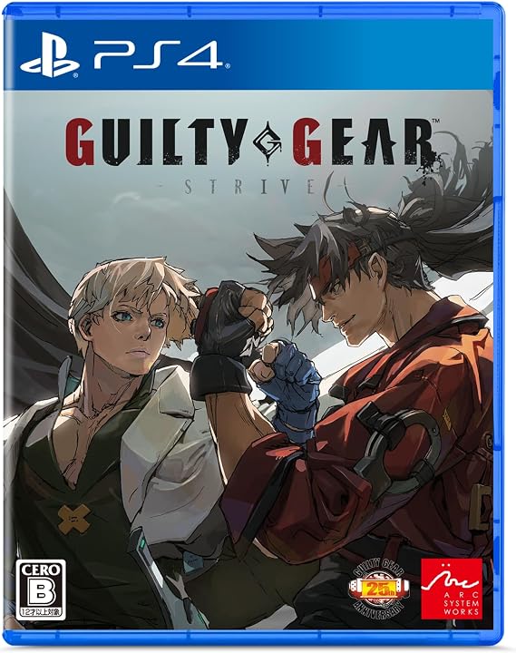 GUILTY GEAR -STRIVE- GG 25th Anniversary BOX同梱物『GGST シーズンパス3』ダウンロードコード & 『GGST ギルティギア25周年記念 特別追加カラー』ダウンロードコード & 石渡太輔オリジナルメッセージカード & アートブック & ミニサウンドトラック & 特製ボックス同梱 - PS4