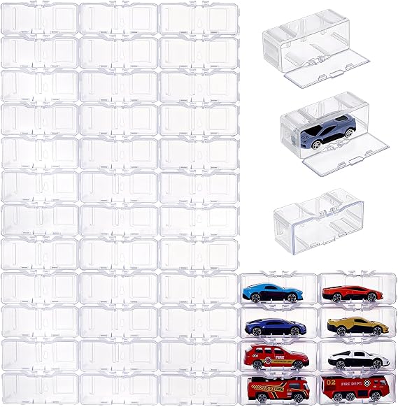 60 pieces 1/64 display box for models and mini cars