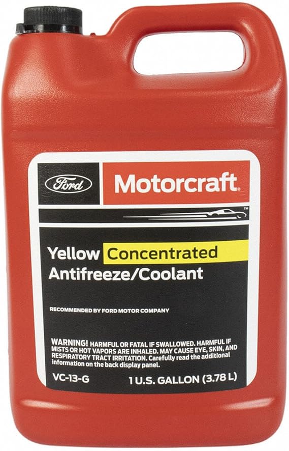 Ford Genuine Fluid VC-13-G Yellow Concentrated AntifreezeCoolant - 1 Gallon