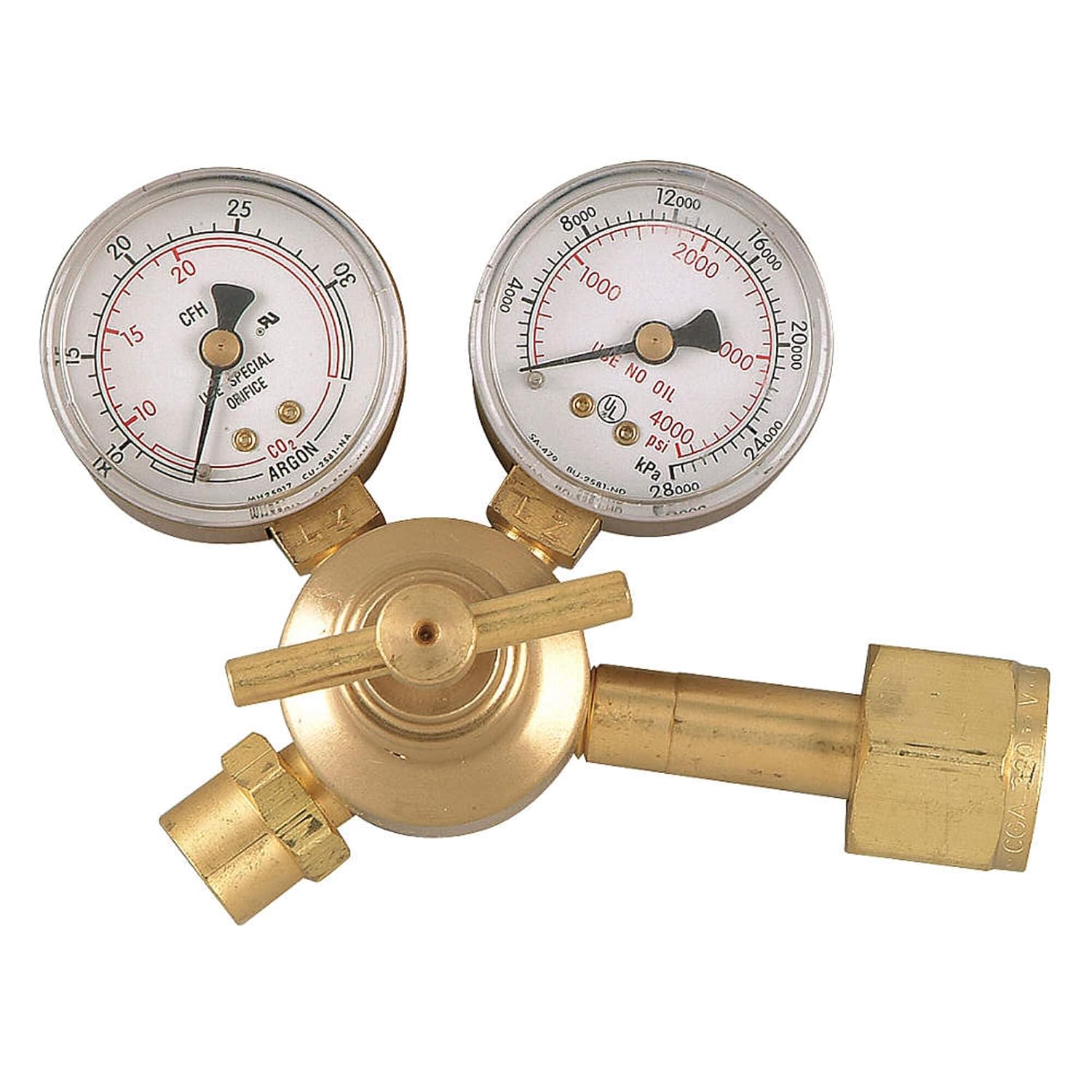 Radnor, RAD64003038, Flow Gauge Reg., CO2, CGA-320