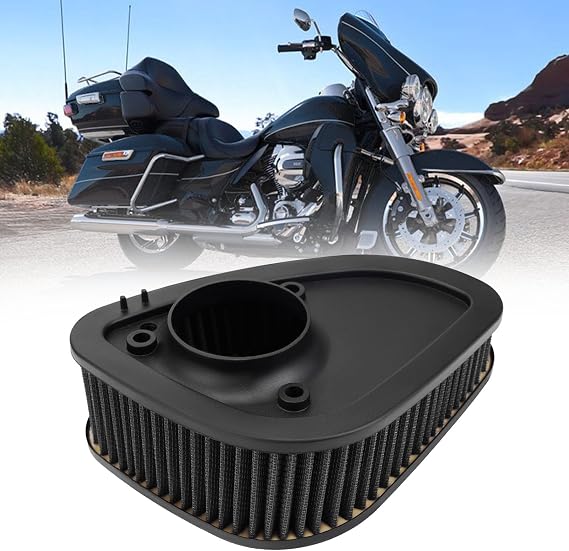 JERBOR Upgraded High Flow Air Filter for Harley Touring Models 20172024