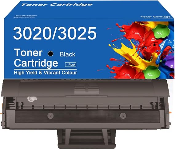3020/3025 Toner Cartridge Compatible for Xerox 3020/3025 106R02773 Black Toner Cartridges Work for Xerox Phaser 3020 WorkCentre 3025 Printers