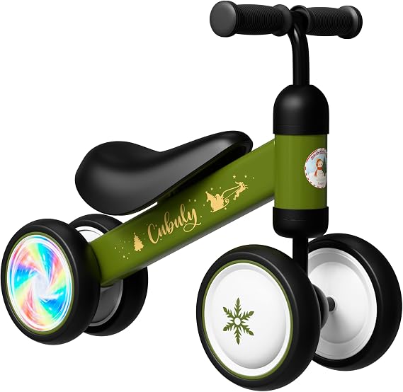 Baby Balance Bike for 1-3 Year First Birthday Boy Girl Gifts 12-36 Month Mini Bike|Colorful Lighting Wheels|Ride on Toys |Toddler Balance Bike 1-3 Indoor/Outdoor Bike