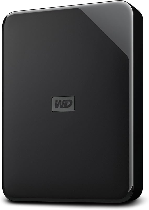 WD 5TB Elements AE Portable External Hard Drive, SuperSpeed USB 3.2 Gen 1/USB 3.0, Plug-and-Play, Formatted for Windows, Black