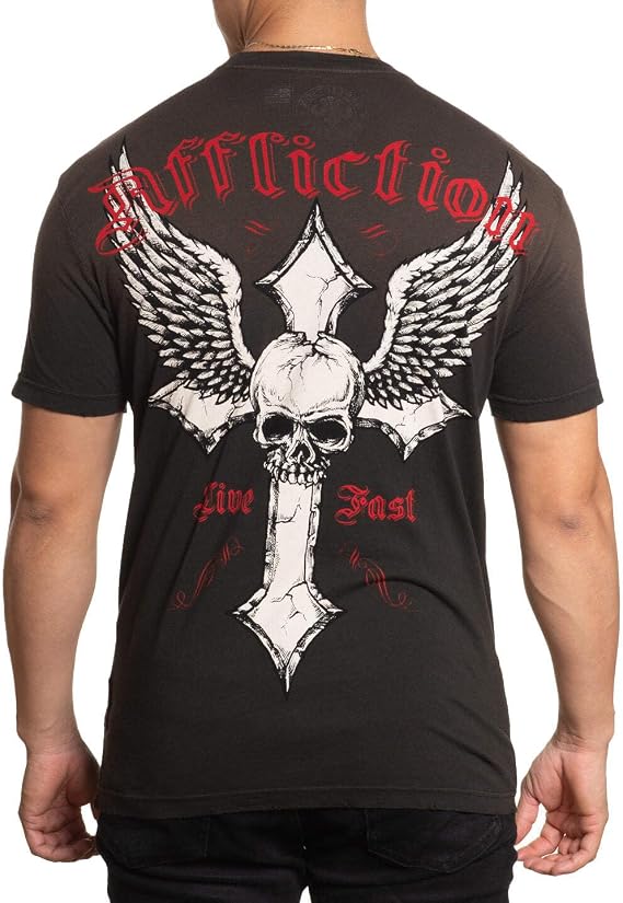 Affliction Men's T-Shirt Live Fast