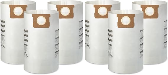 Vacmaster Standard Vacuum Cleaner Bag 8-10 Gallon Genuine Vacmaster Part 3pcs per Pack Original (Pack of 2)