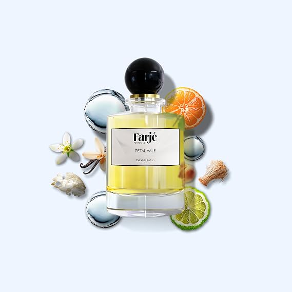 Farje Perfumes Petal Vale | Inspired by Valaya | Finest Niche-Quality Ingredients | Extrait de Parfum Long Lasting | Womens Floral Musky
