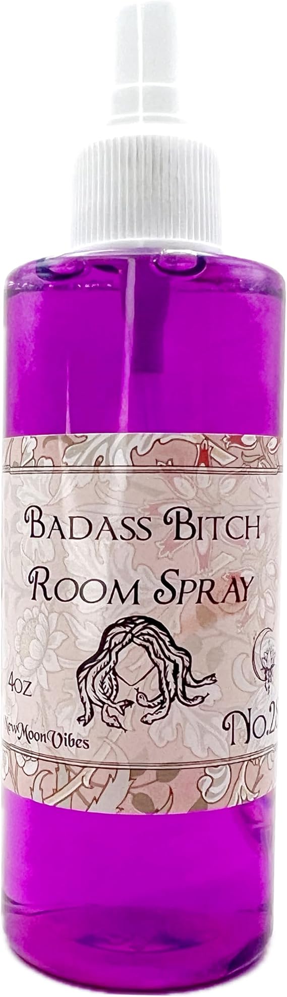 Bad Ass Bitch Room Spray by New Moon Vibes - Power Strength Courage Bold Energy Empowerment Assertiveness Spells Rituals - Handmade with Essential Oils -Wicca Pagan Hoodoo Magick Manifestation