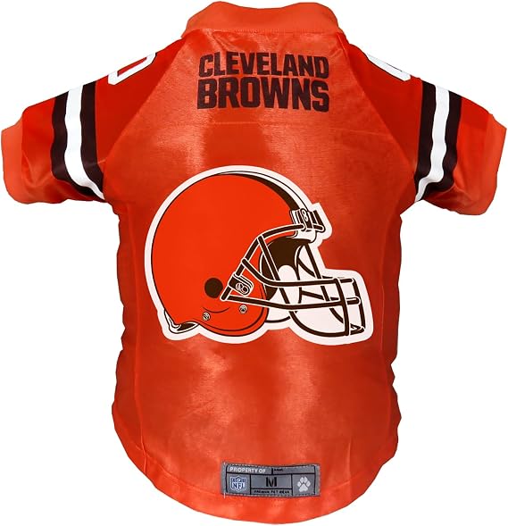 Littlearth NFL Cleveland Browns Premium Pet Jersey, Team Color, X-Large
