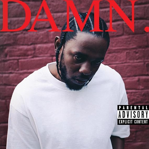 CINEMAFLIX Damn - Kendrick Lamar - Hip-Hop/Rap Album Cover POSTER - Measures 12 x 12 inches