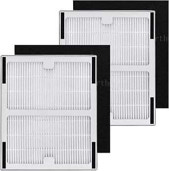 2 Pack Air Purifier Filter B for Idylis AC-2125, AC-2126, IAP-10-125, IAF-H-100B, IAPC-40-140, IAP-10-150, IAP-10-050 Air Purifiers