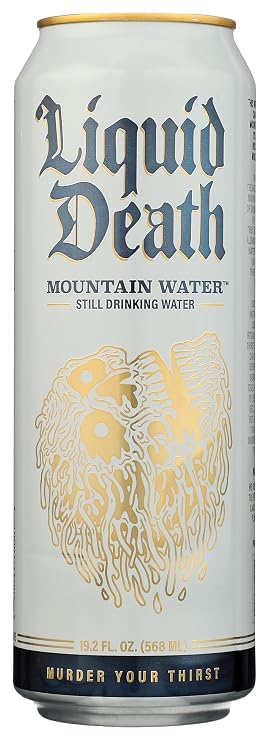 Liquid Death, Water Still Single, 19.2 Fl Oz