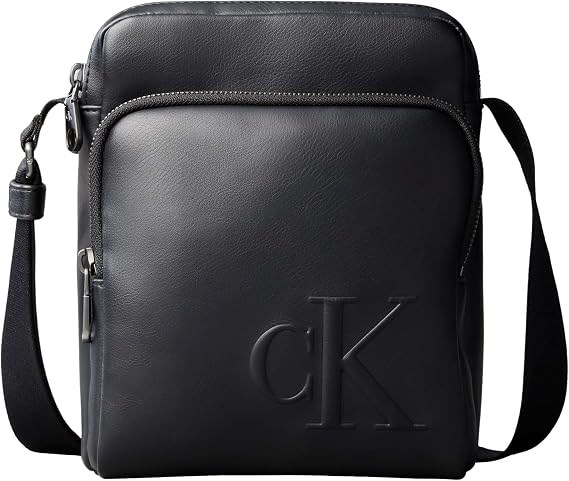Calvin Klein Men's Handbag, Black, One Size