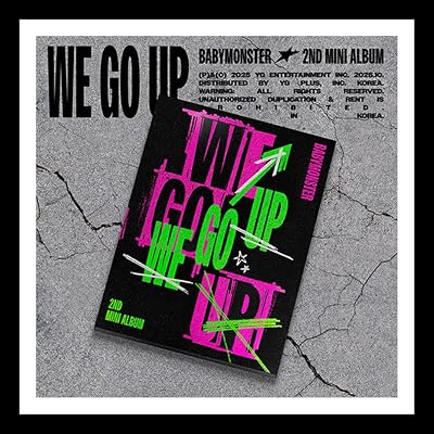 UP Ver. BABYMONSTER WE GO UP 2nd Mini Album K-POP