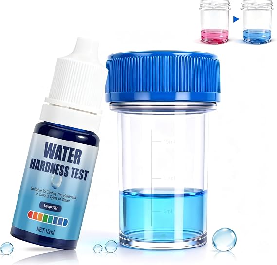 Hard Water Test Kit, Fast Accurate Quality Test, Reduce Hard Water Damage