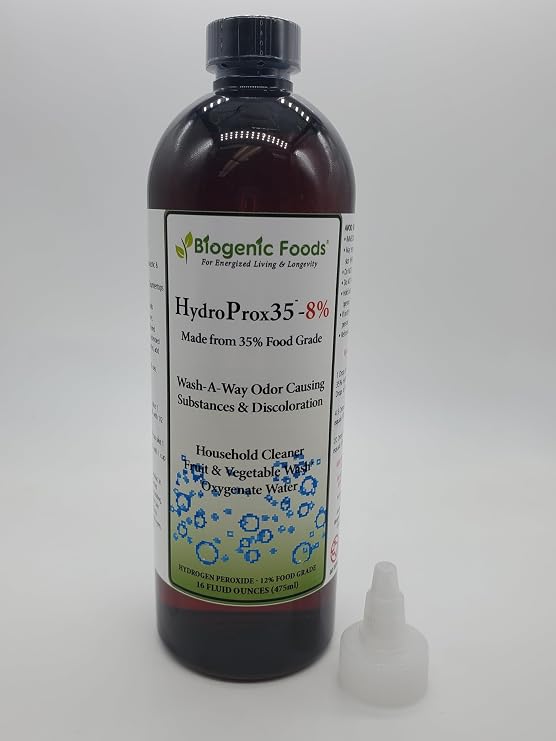 HydroProx35 - 8% Pure Food Grade Hydrogen Peroxide