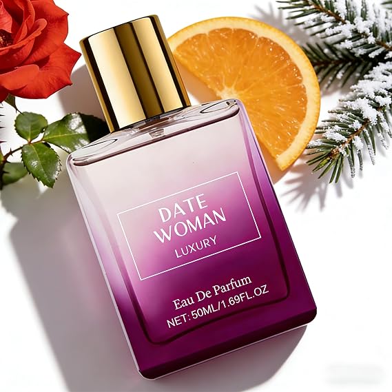Rose Woody Edp For Women, Sweet Fruity Floral Perfume Whit Citrus & Cedarwood Oil,Long Lasting Fragrances, Rain Garden Rose Wood Scent Scent For Daily Wear & Date Night