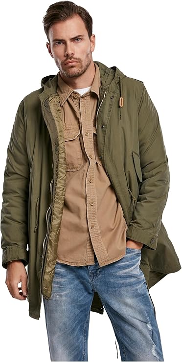 Men's M-51 Parka - All-Season Multifunctional Outdoor Fishtail Design Jacket with Detachable Lining
